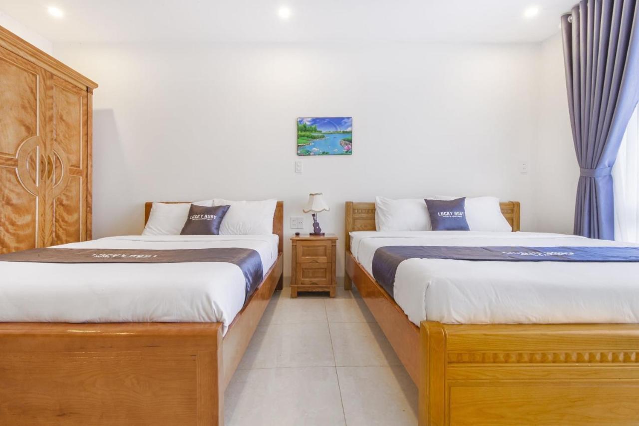 Lucky Ruby Hotel Da Nang Bagian luar foto